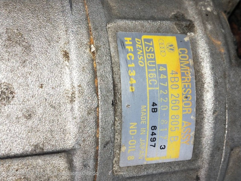 Recambio de compresor aire acondicionado para audi s8 (d2) 4.2 referencia OEM IAM 4B0260805B 447220817 