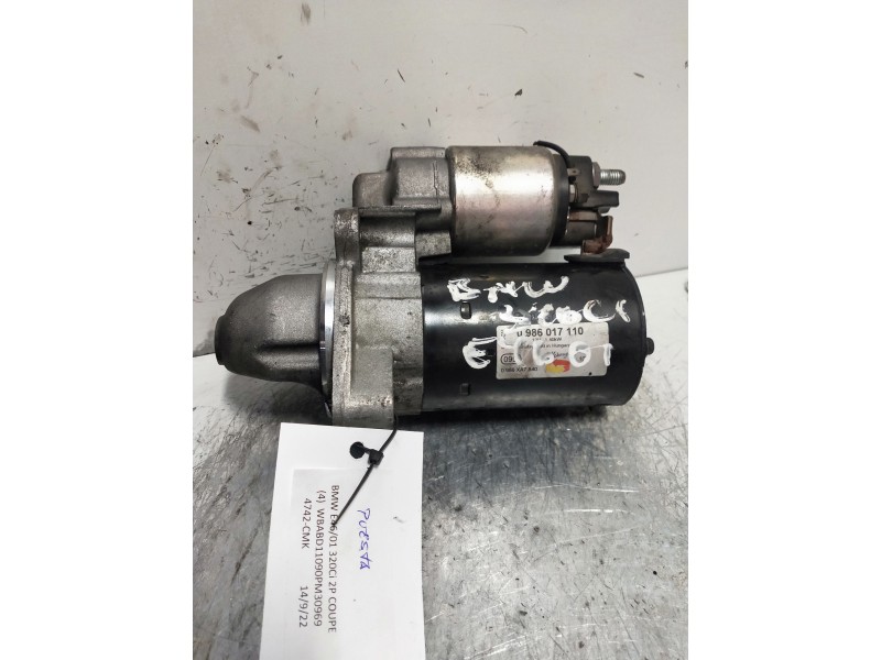 Recambio de motor arranque para bmw serie 3 coupe (e46) 320 ci referencia OEM IAM 0986017110  