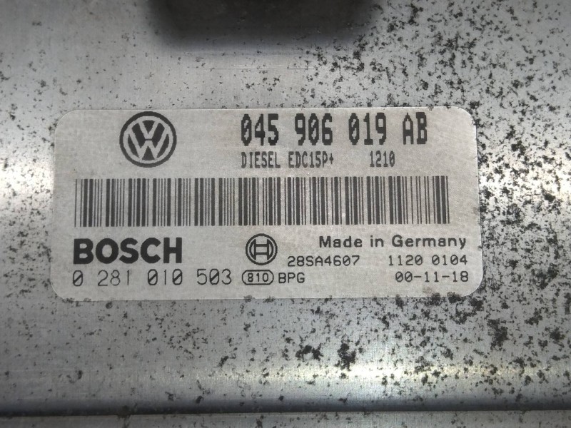 Recambio de centralita motor uce para volkswagen polo berlina (6n2) trendline referencia OEM IAM 0281010503 045906019AB EDC15P