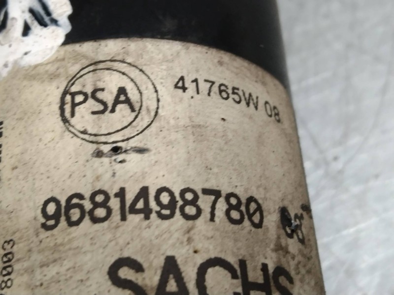 Recambio de amortiguador trasero para citroen berlingo 1.6 16v hdi referencia OEM IAM 9681498780  