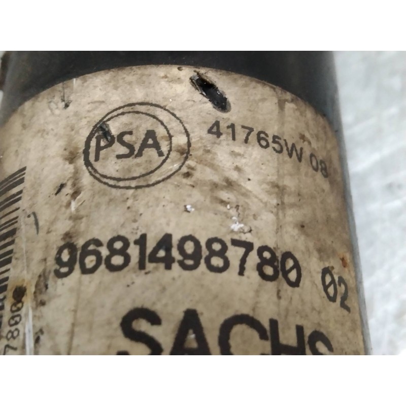 Recambio de amortiguador trasero para citroen berlingo cuadro 1.6 16v hdi fap referencia OEM IAM 9681498780  