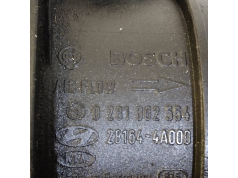 Recambio de caudalimetro para hyundai terracan (hp) 2.9 crdi cat referencia OEM IAM 0281002554  