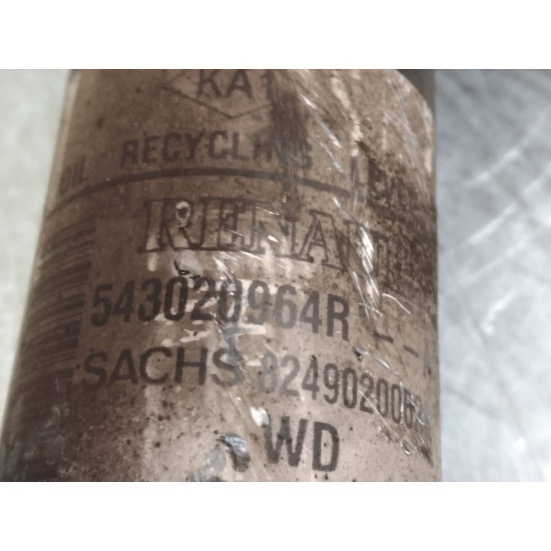 Recambio de amortiguador delantero derecho para dacia dokker 1.5 dci diesel fap cat referencia OEM IAM 543020964R  