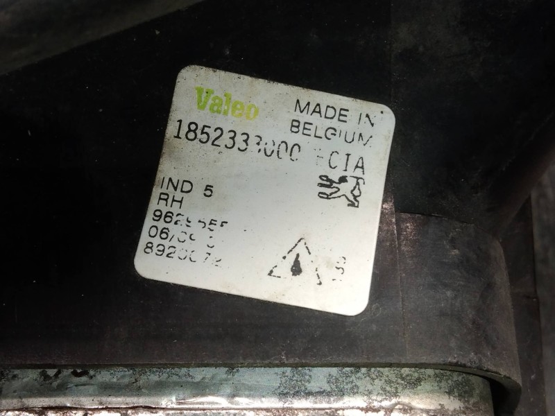 Recambio de faro antiniebla derecho para peugeot 607 (s1) básico referencia OEM IAM 1852333000  