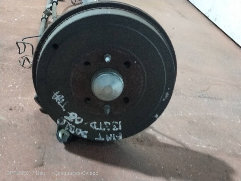 Recambio de puente trasero para fiat doblo cargo (223) 1.3 jtd referencia OEM IAM   TAMBOR / ABS