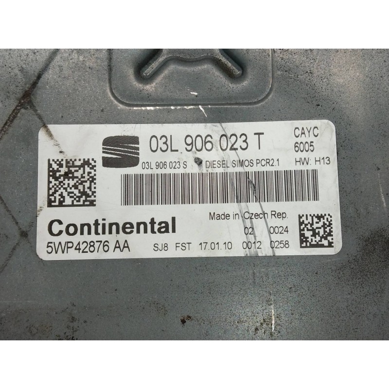 Recambio de centralita motor uce para seat ibiza sc (6j1) copa referencia OEM IAM 5WP42876AA 03L906023T 03L906023S SIMOS PCR21