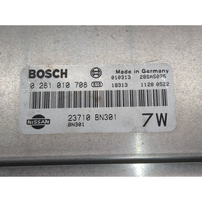 Recambio de centralita motor uce para nissan almera (n16/e) comfort referencia OEM IAM 0281010708 23710BN301 7W