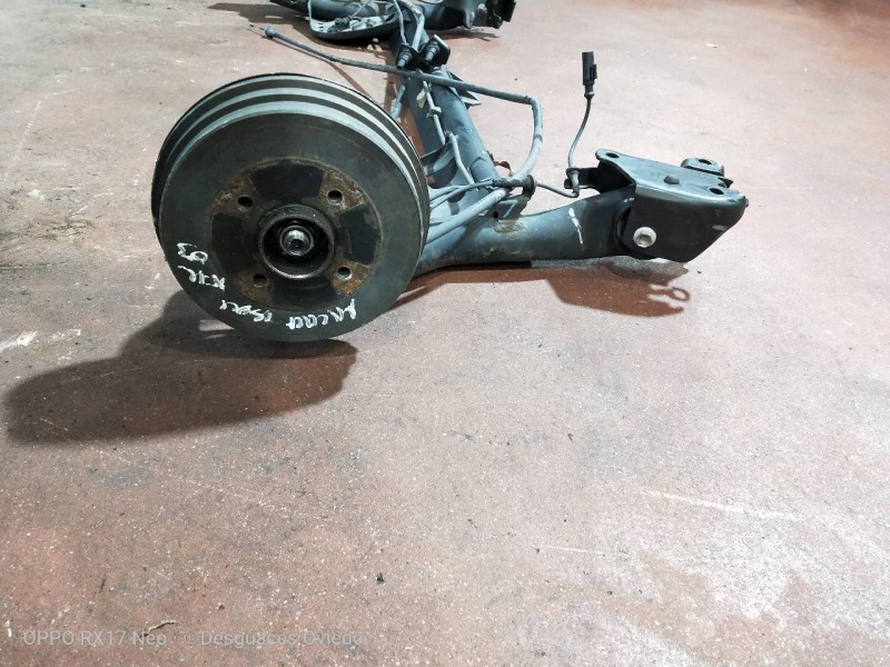 Recambio de puente trasero para nissan micra (k12e) acenta referencia OEM IAM   TAMBOR / ABS