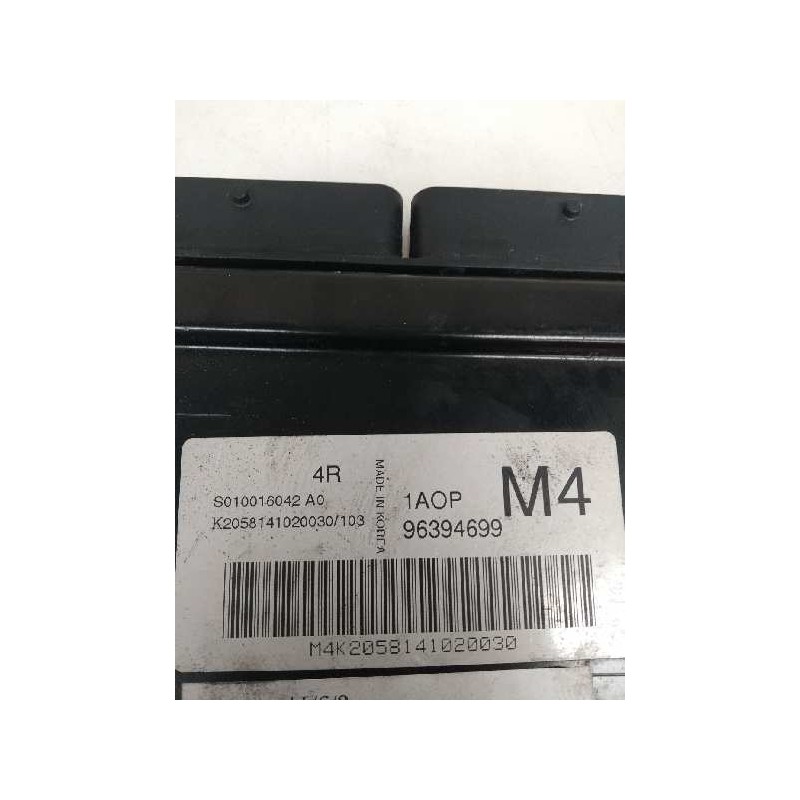 Recambio de centralita motor uce para daewoo lacetti 1.6 cat referencia OEM IAM S010016042A0 96394699 4R 1A0P M4