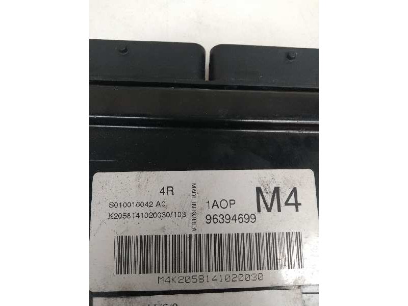 Recambio de centralita motor uce para daewoo lacetti 1.6 cat referencia OEM IAM S010016042A0 96394699 4R 1A0P M4