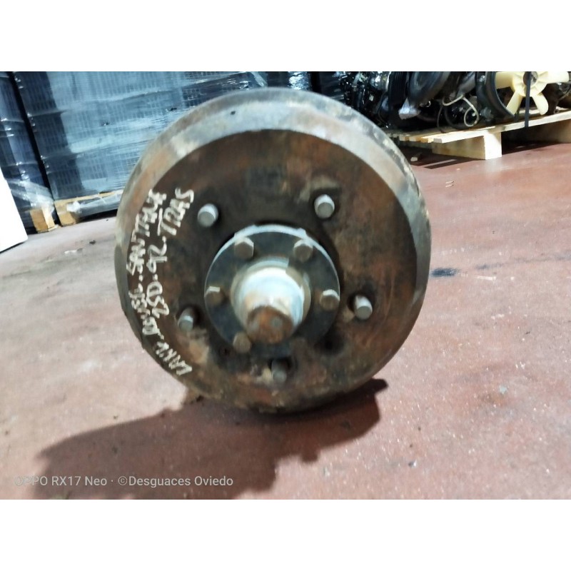Recambio de puente trasero para santana 2.5 b dl t/d 2.5 dl referencia OEM IAM   TAMBOR