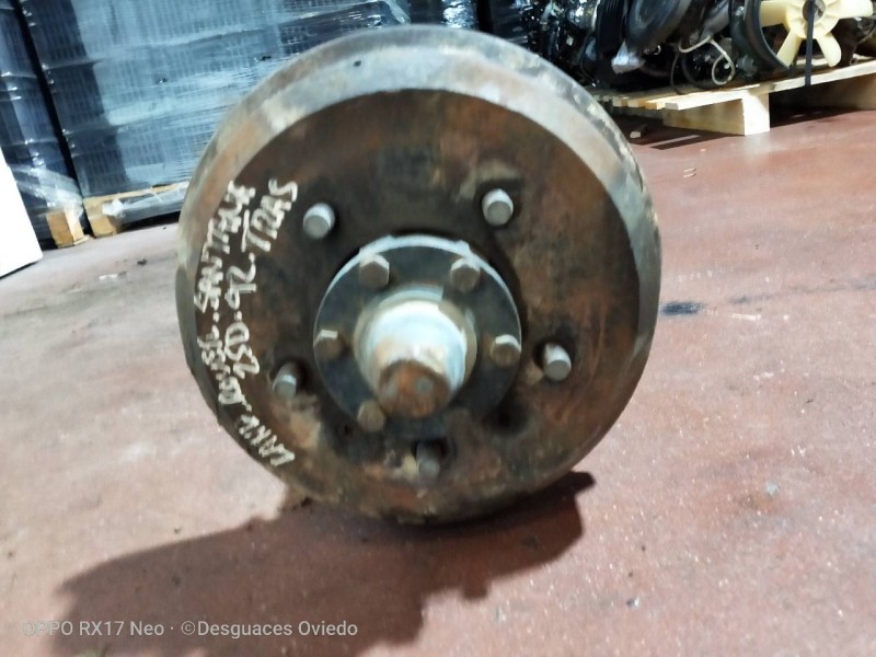 Recambio de puente trasero para santana 2.5 b dl t/d 2.5 dl referencia OEM IAM   TAMBOR