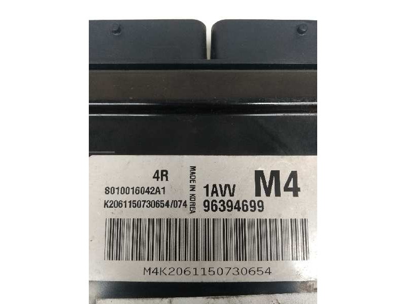 Recambio de centralita motor uce para chevrolet lacetti 1.6 cat referencia OEM IAM S010016042A1 96394699 4R 1AVV M4