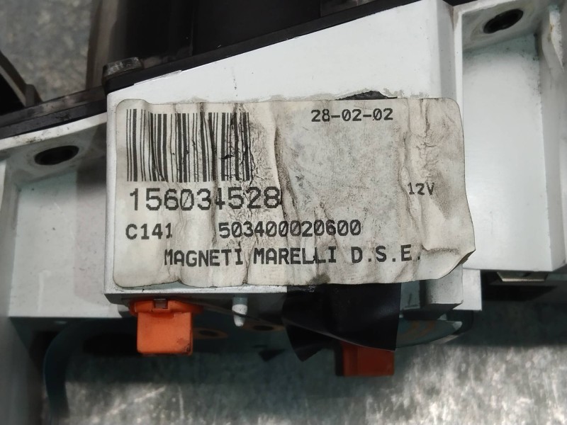 Recambio de cuadro relojes para alfa romeo 156 (116) 1.9 jtd cat referencia OEM IAM 156034528 503400020600 