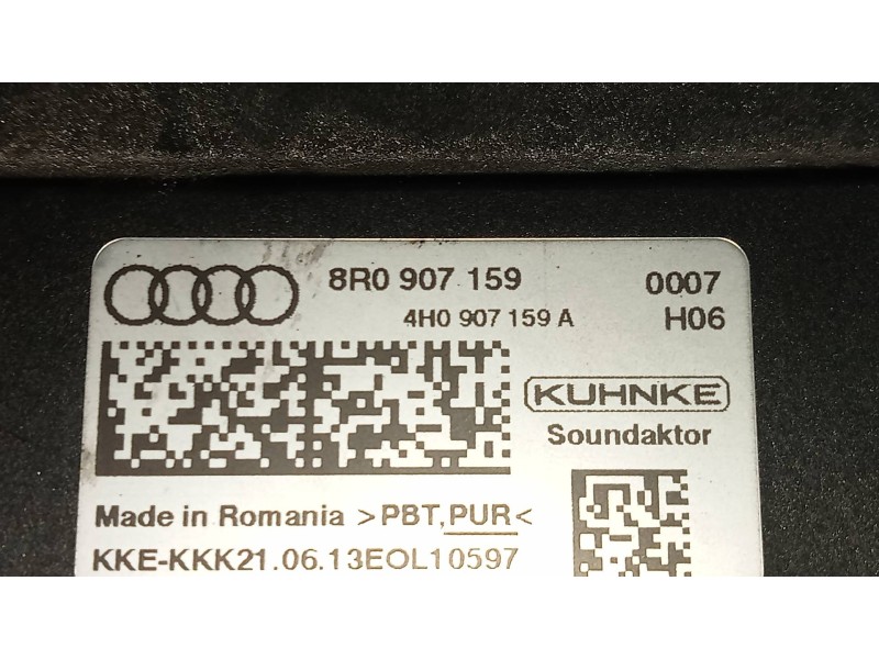 Recambio de modulo electronico para audi sq5 (8r) 3.0 tdi quattro referencia OEM IAM 8R0907159 4H0907159A 