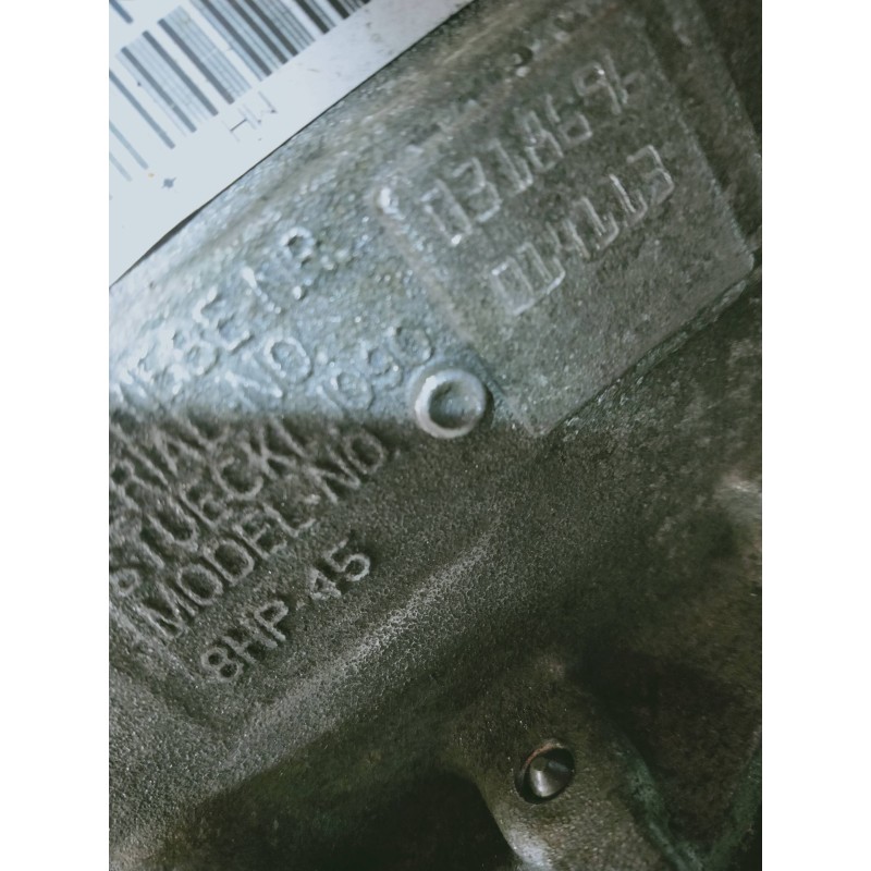 Recambio de caja cambios para bmw serie 3 gran turismo (f34) 320d referencia OEM IAM 8HP45 1090014113 014113 0318696