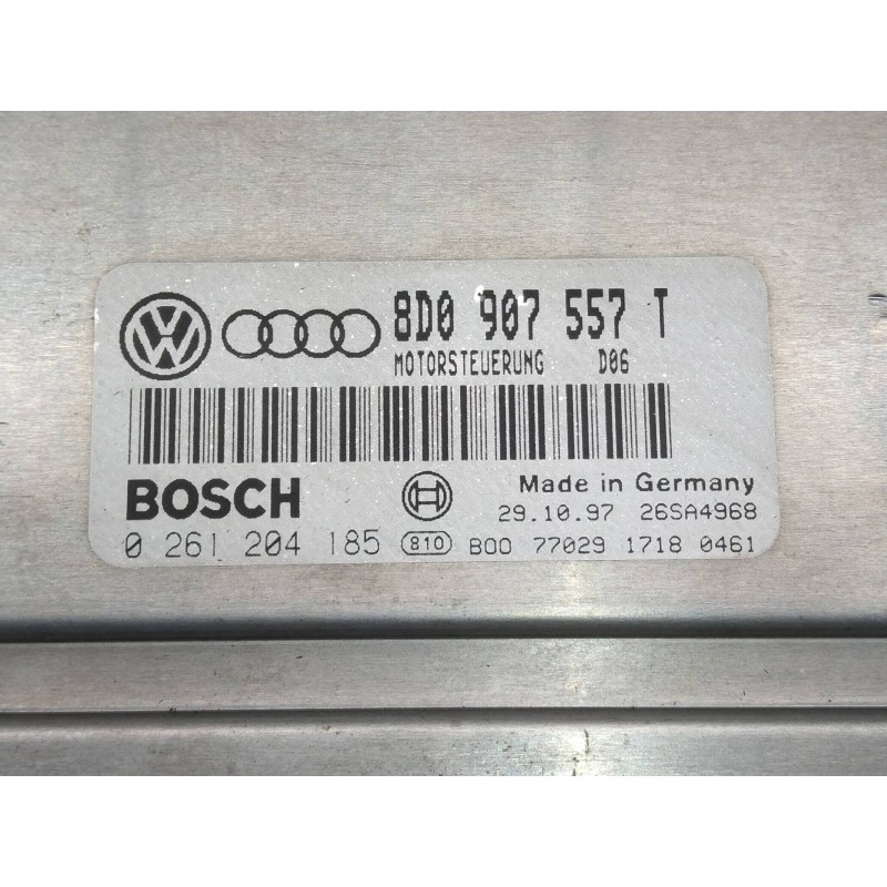 Recambio de centralita motor uce para audi a4 avant (b5) 1.8 t referencia OEM IAM 0261204185 8D0907557T 