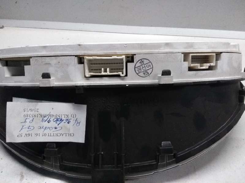 Recambio de cuadro instrumentos para chevrolet lacetti 1.6 cat referencia OEM IAM 96430919 11000853300D 5C18 PJ