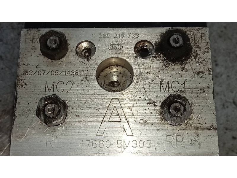 Recambio de abs para nissan almera (n16/e) comfort referencia OEM IAM 0265216733 476605M303 0273004596