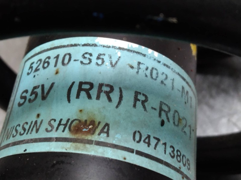 Recambio de amortiguador trasero derecho para honda civic berlina 5 (eu7/8) 1.7 cdti cat referencia OEM IAM 52610S5VR021M1  