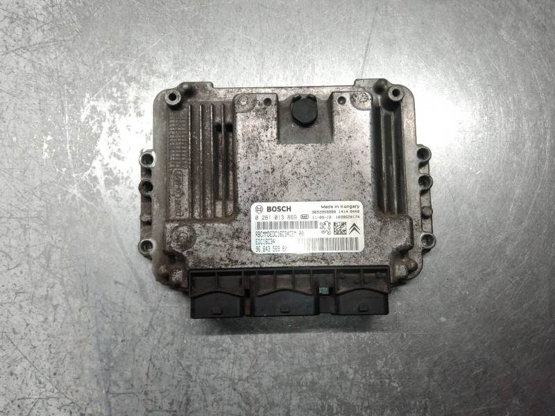 Recambio de centralita motor uce para citroen jumpy hdi 90 29 l1h1 furg. referencia OEM IAM 0281013869 9664356980 EDC16C34