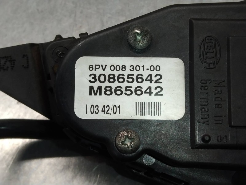 Recambio de potenciometro pedal para volvo v40 familiar 1.9 d+ (85kw) referencia OEM IAM 6PV00830100 30865642 M865642