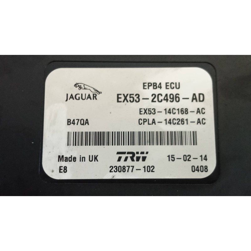 Recambio de modulo electronico para jaguar f-type coupe basis referencia OEM IAM EX532C496AD  