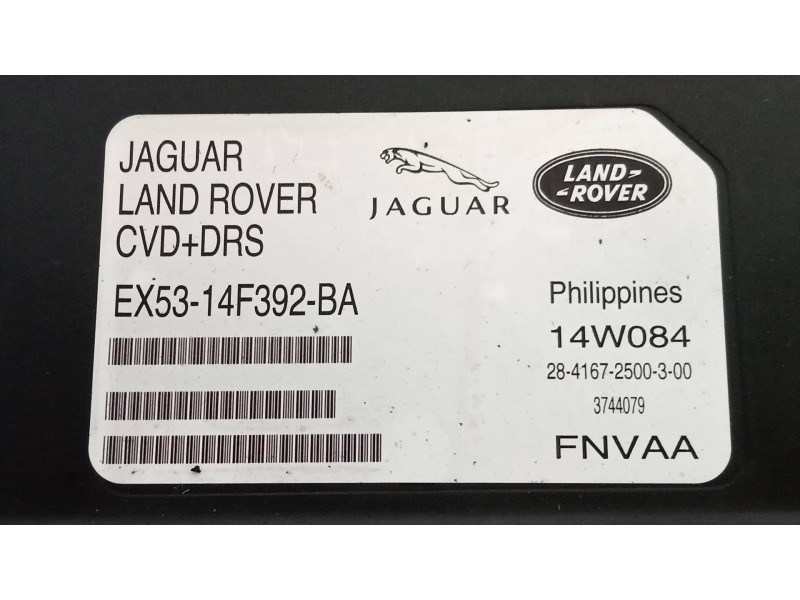 Recambio de centralita suspension para jaguar f-type coupe basis referencia OEM IAM EX5314F392BA 14W084 2841672500300
