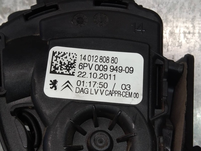 Recambio de potenciometro pedal para citroen jumpy hdi 90 29 l1h1 furg. referencia OEM IAM 1401280880 6PV00994909 