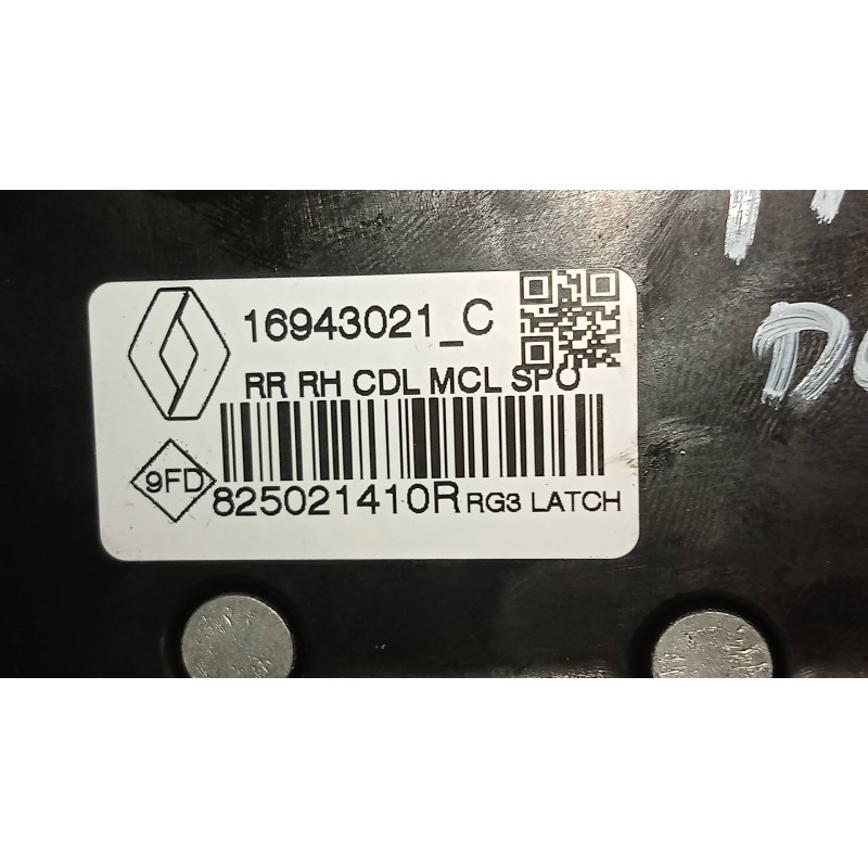 Recambio de motor cierre centralizado trasero derecho para renault megane iv berlina 5p limited + referencia OEM IAM 825021410R 