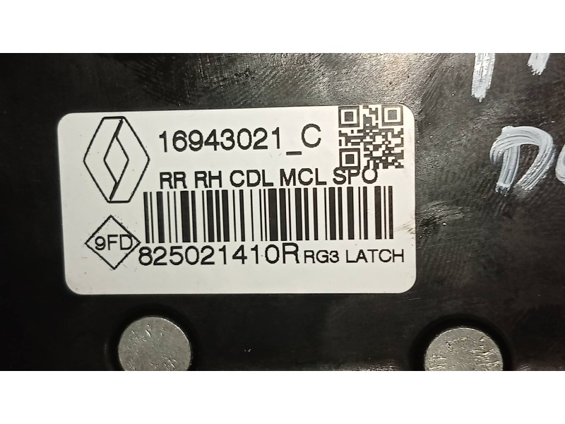 Recambio de motor cierre centralizado trasero derecho para renault megane iv berlina 5p limited + referencia OEM IAM 825021410R 