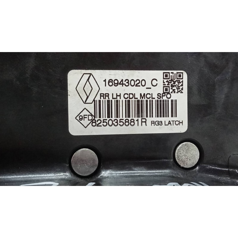 Recambio de motor cierre centralizado trasero izquierdo para renault megane iv berlina 5p limited + referencia OEM IAM 825035881
