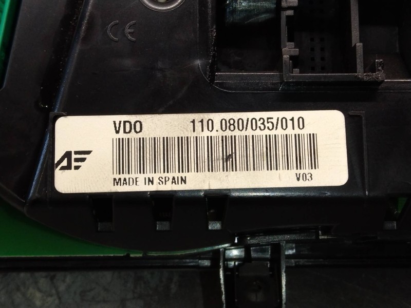 Recambio de cuadro instrumentos para seat alhambra (7v9) signo referencia OEM IAM 110080035010 7M7920840F 