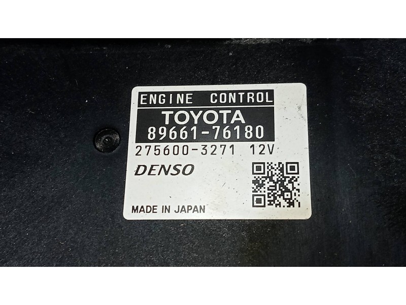 Recambio de centralita motor uce para lexus ct 200h referencia OEM IAM 2756003271 8966176180 