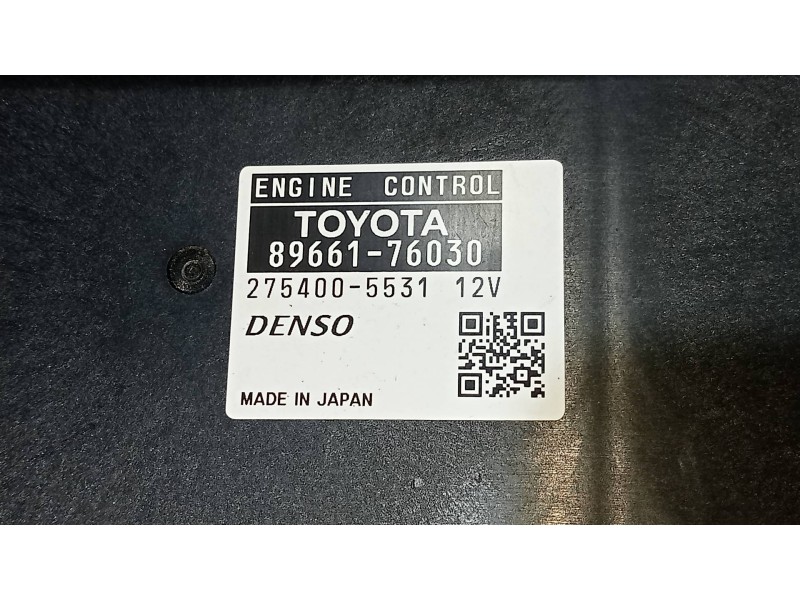 Recambio de centralita motor uce para lexus ct 200h referencia OEM IAM 8966176030 2754005531 
