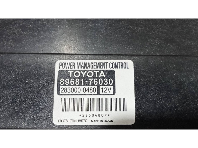 Recambio de modulo electronico para lexus ct 200h referencia OEM IAM 2830000480 8968176030 