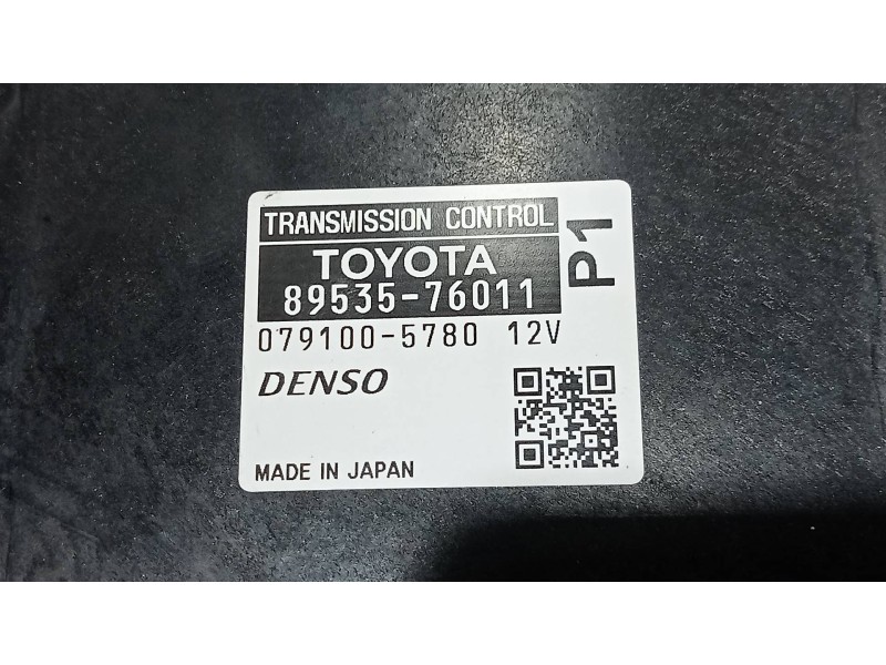 Recambio de modulo electronico para lexus ct 200h referencia OEM IAM 8953576011 0791005780 