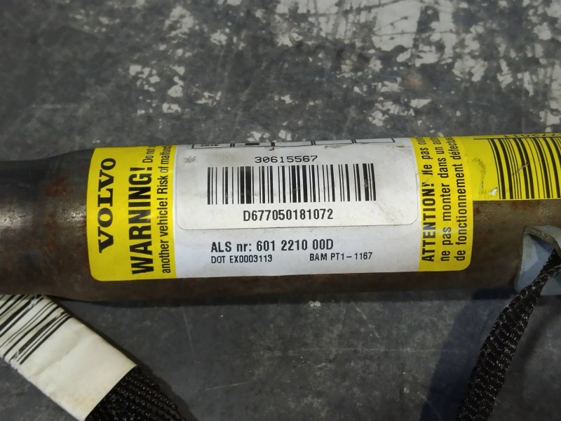 Recambio de airbag cortina delantero izquierdo para volvo s40 berlina 2.0 d kinetic referencia OEM IAM 30615567 601221000D 