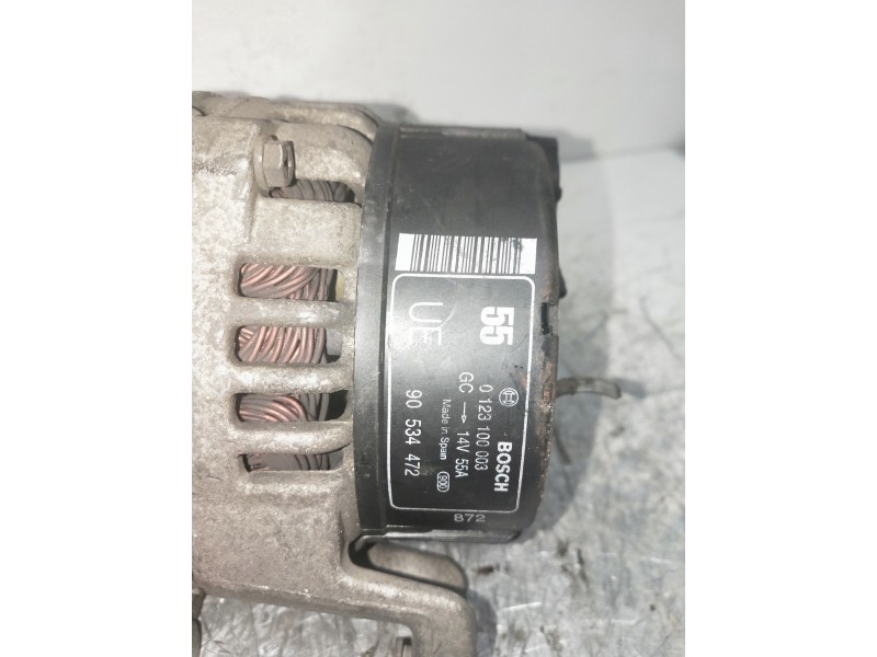 Recambio de alternador para opel corsa b base (e) referencia OEM IAM 0123100003 BOSCH 