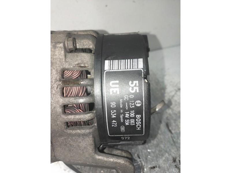 Recambio de alternador para opel corsa b swing referencia OEM IAM 0123100003 BOSCH 