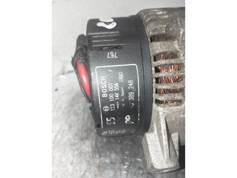 Recambio de alternador para opel corsa b base referencia OEM IAM 0123100001  