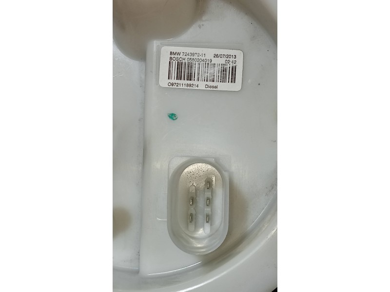 Recambio de bomba combustible para bmw serie 3 gran turismo (f34) 320d referencia OEM IAM 0580204019 724397211 
