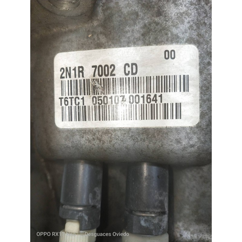 Recambio de caja cambios para ford fiesta (cbk) 1.4 16v cat referencia OEM IAM 2N1R7002CD T6TC1 050107 001641
