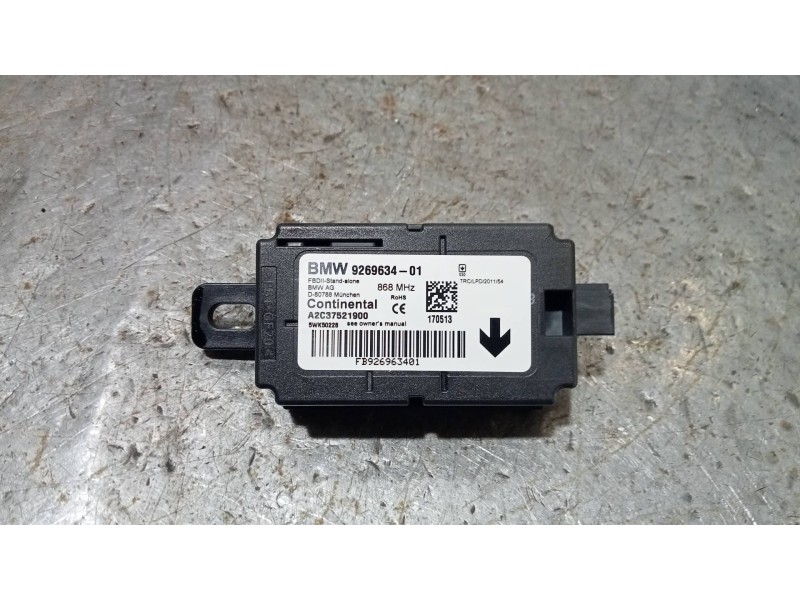 Recambio de modulo electronico para bmw serie 3 gran turismo (f34) 320d referencia OEM IAM 926963401 A2C37521900 