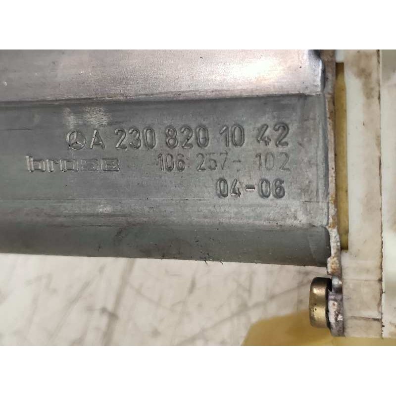 Recambio de elevalunas delantero izquierdo para mercedes clase clk (w209) coupe 200 compressor (209.342) referencia OEM IAM A230
