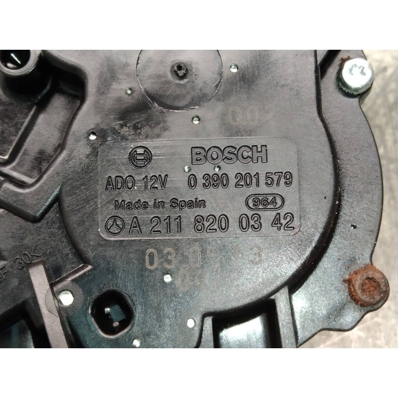 Recambio de motor limpia trasero para mercedes clase e (w211) familiar 3.2 cdi cat referencia OEM IAM 0390201579 A2118200342 