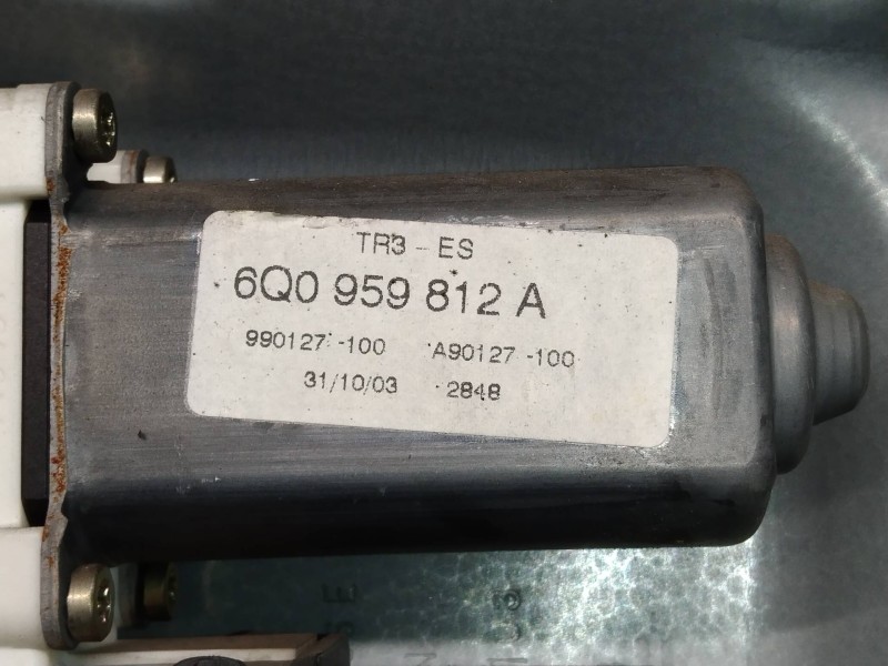 Recambio de elevalunas trasero derecho para seat ibiza (6l1) signo referencia OEM IAM 6L4839752AC 6Q0959812A 5P