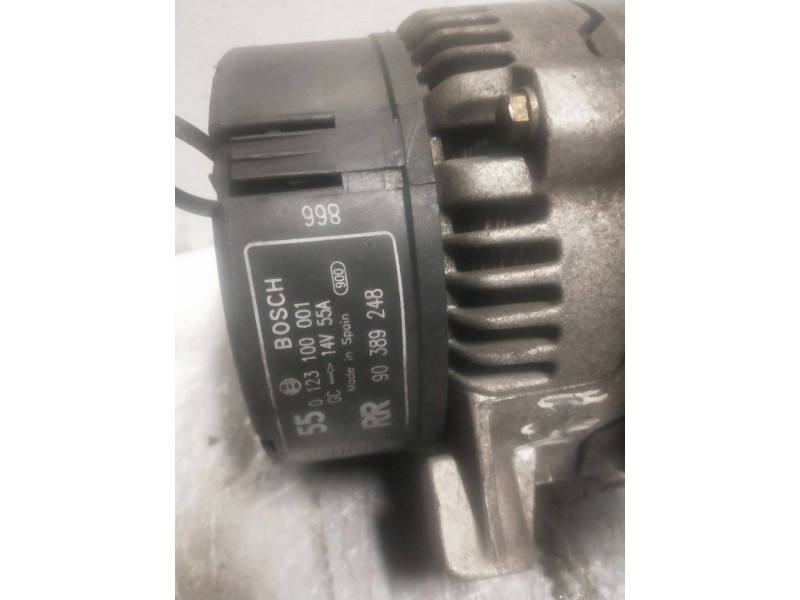 Recambio de alternador para opel corsa b eco referencia OEM IAM 0123100001 BOSCH 