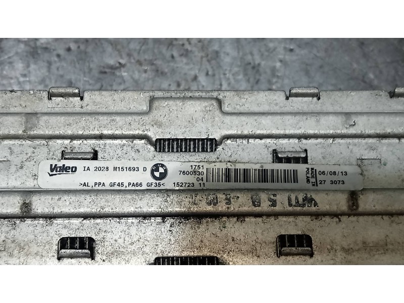 Recambio de intercooler para bmw serie 3 gran turismo (f34) 320d referencia OEM IAM 17517600530 M151693D 