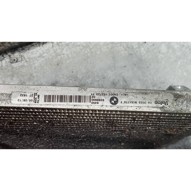 Recambio de condensador / radiador aire acondicionado para bmw serie 3 gran turismo (f34) 320d referencia OEM IAM 64509288940 M1